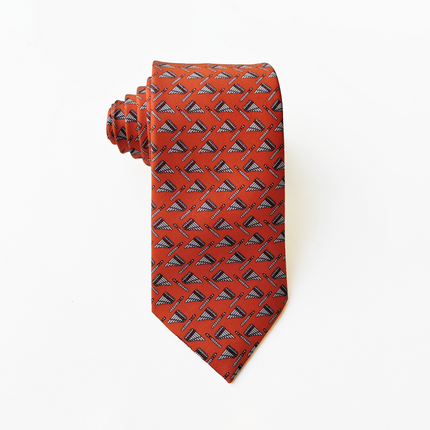 CORBATA ZAMPOÑA NARANJA