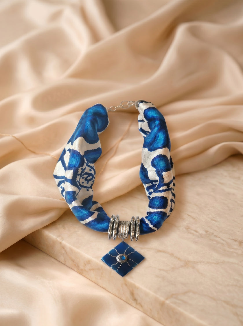 COLLAR AYACUCHO AZUL