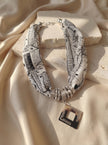 COLLAR CALLES CUSCO BEIGE