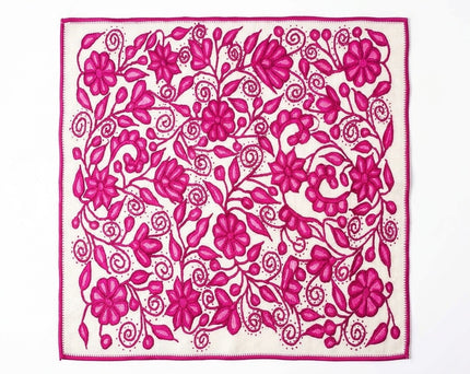 PAÑUELO AYACUCHO FUCSIA