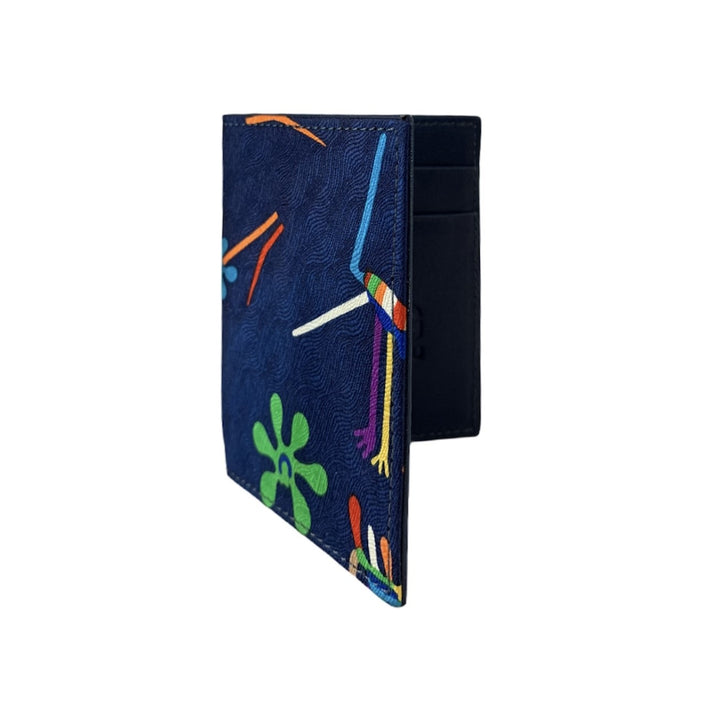 CARTERA TARJETERO NAZCA AZUL