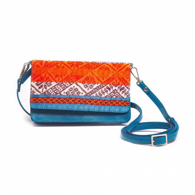 CARTERA VIAJERA TIKLLA CELESTE