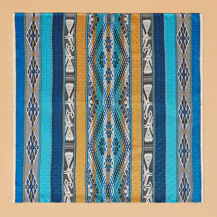 PAÑUELO CUZCO AZUL