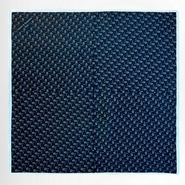 PAÑUELO HOMBRE LLAMA NEGRO