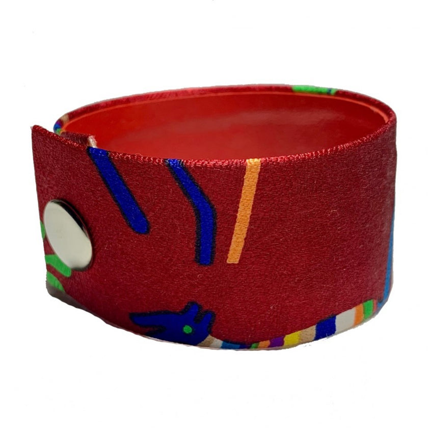 PULSERA NAZCA ROJO