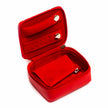 CARTERA JOYERO MARIPOSA ROJO