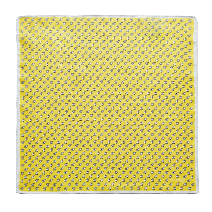 PAÑUELO HOMBRE PELÍCANO CHAN CHAN AMARILLO