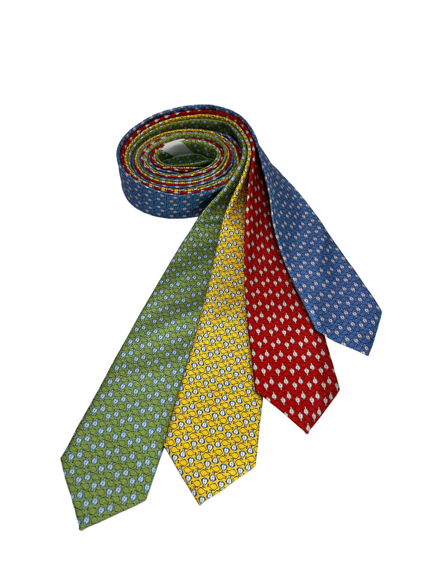 CORBATA ARIBALO ROJO