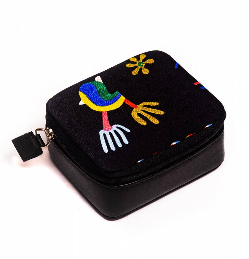 CARTERA JOYERO NAZCA NEGRO