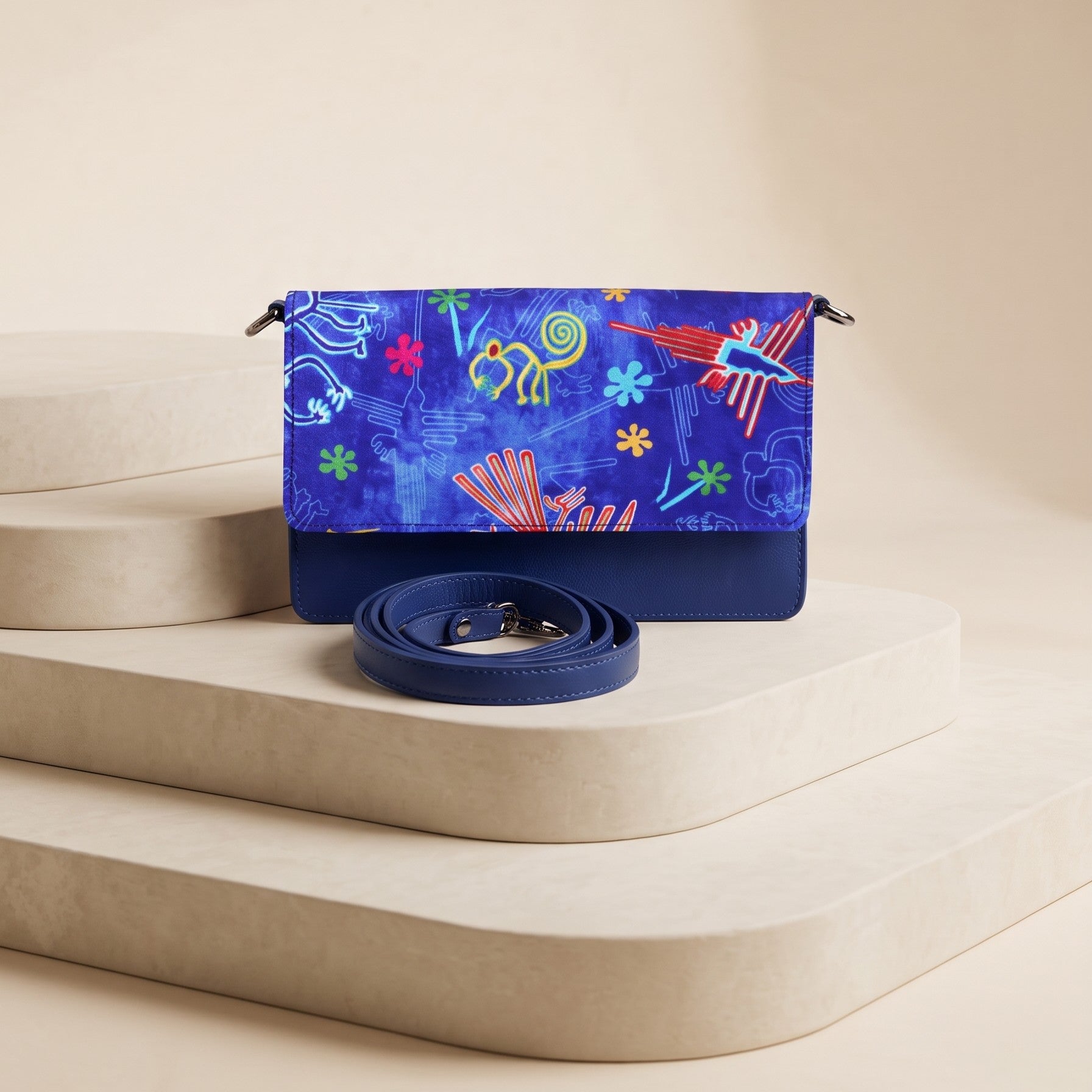 CARTERA VIAJERA NAZCA AZUL